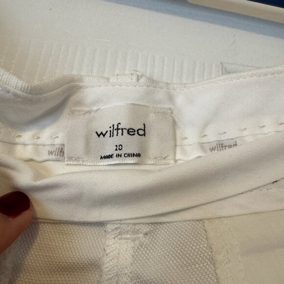 Aritzia white linen effortless pants in size 10 - Picture 2 of 3